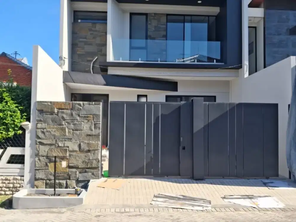 Rumah Baru Gress Modern Minimalis Manyar Surabaya Timur