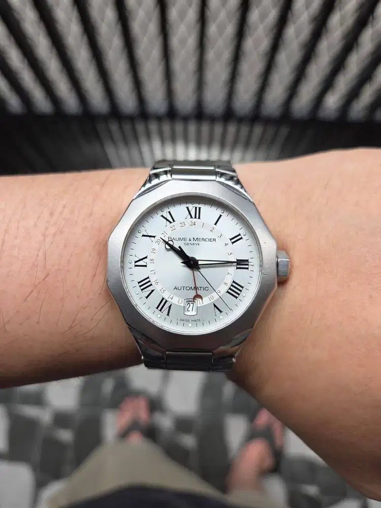 BAUME & MERCIER Riviera GMT Silver Dial Automatic