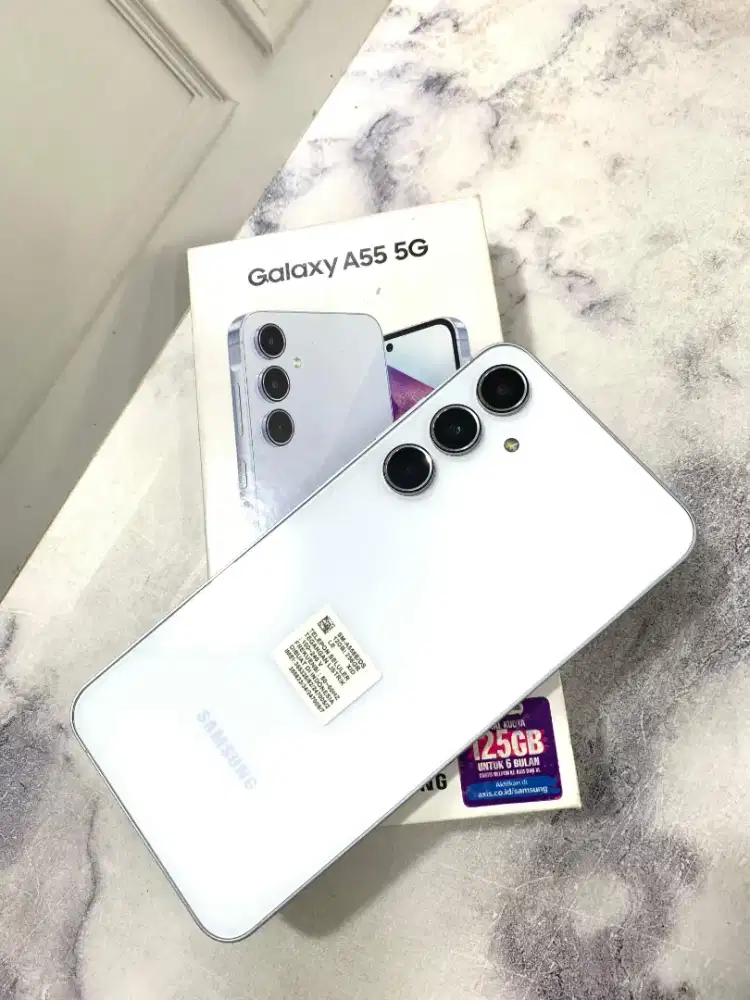 samsung A55 5G 12/256 iceblue sein lengkap