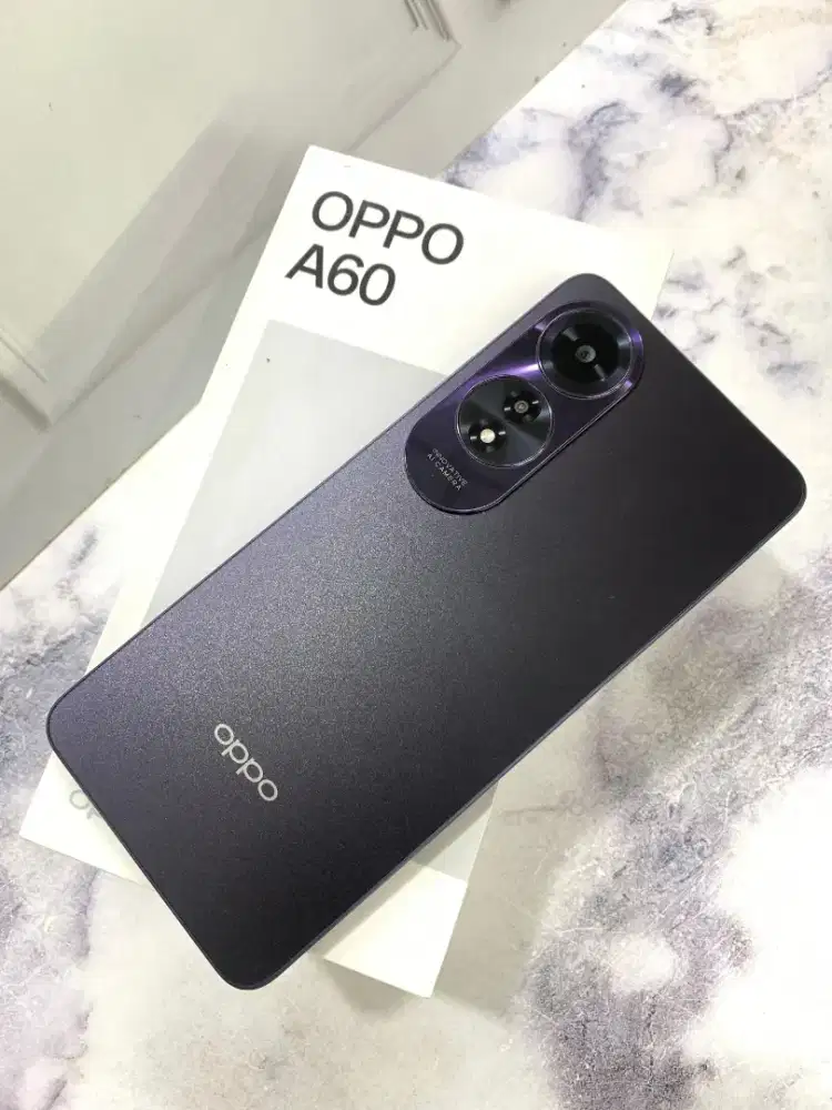 oppo A60 8/256 purple lengkap