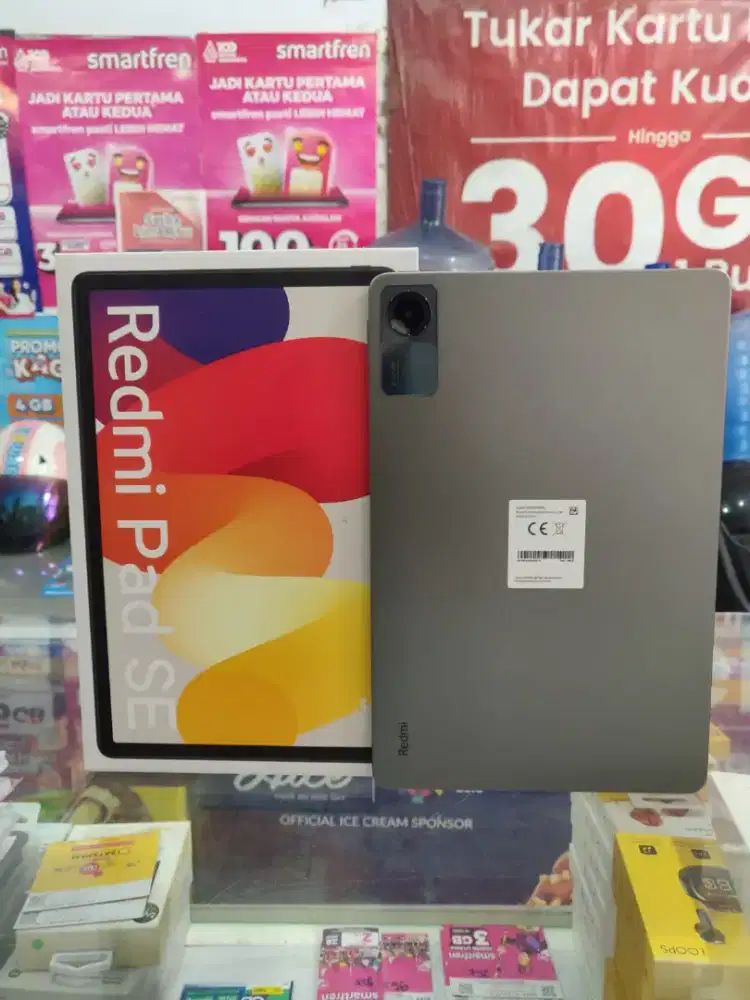 Xiaomi pad SE ram 4+4/128gb lengkap mulus