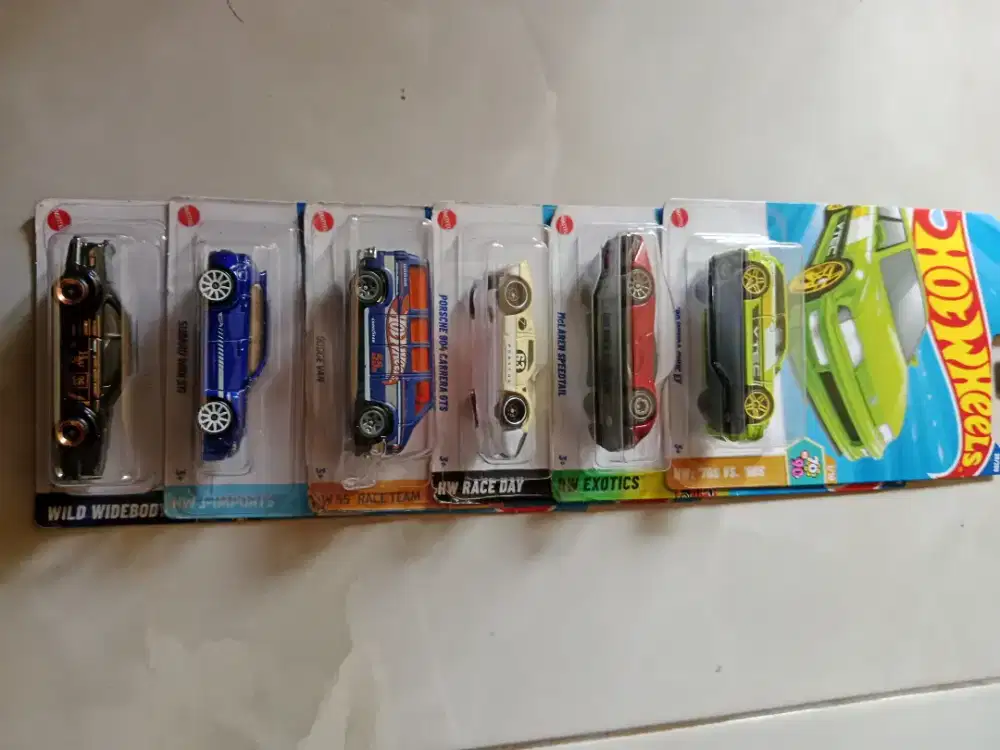 Hotwheels per paket