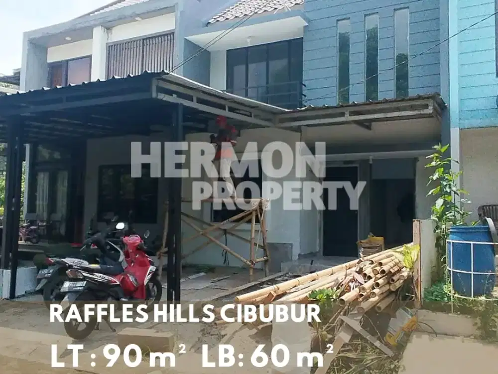 Rumah Minimalis Hanya 5 menit Ke LRT HARJAMUKTI , Raffless Hills Cibubur