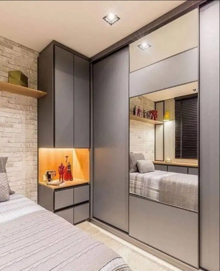 Custom Interior Kitchen Set, Backdrop TV, Lemari, Wardrobe, Kitchenset