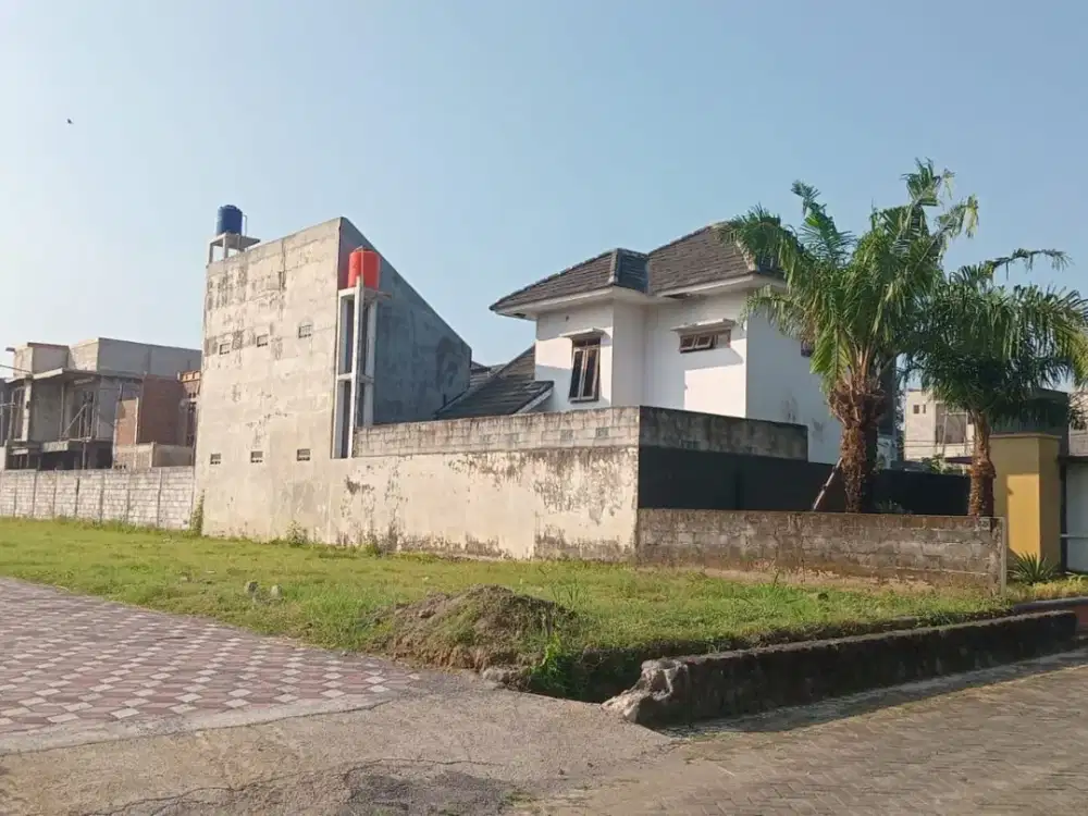 jual tanah 7 menit Stadion Maguwoharjo Sleman Lingkungan Perumahan jl raya tajem