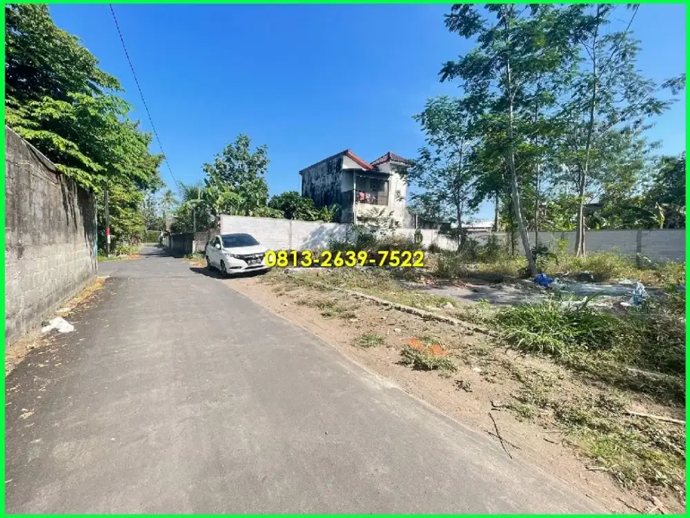 Strategis 100m Jl Kaliurang, Tanah di Gadingan Sleman