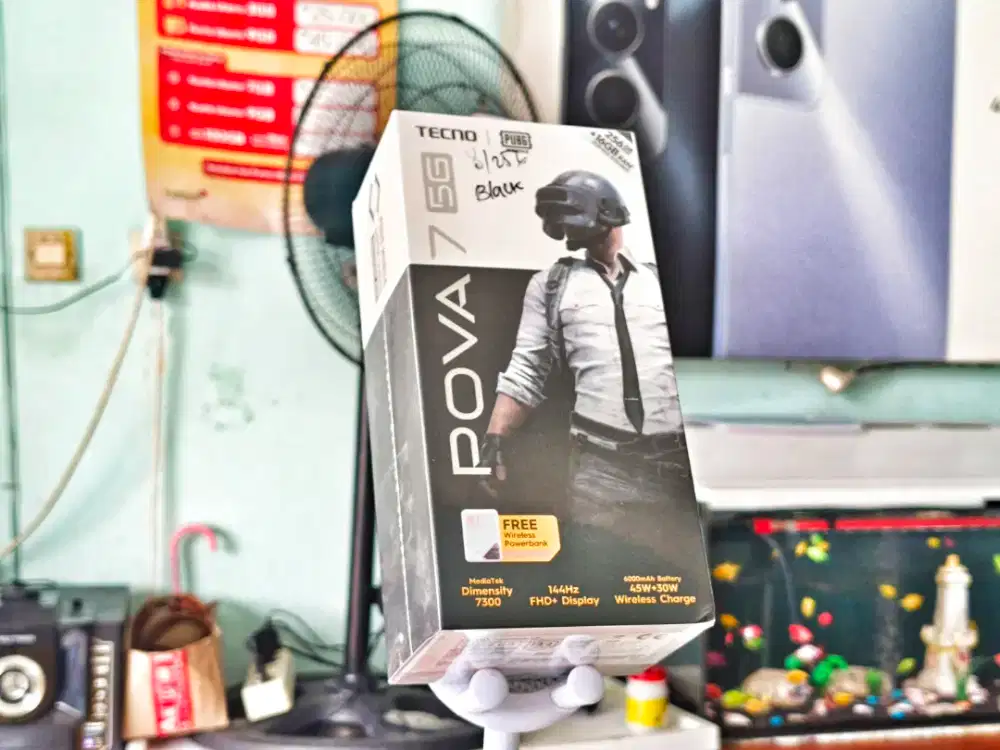 TECNO POVA 7 5G 8/256 NEW SEGEL PROMO TERMURAH FREE WIRELESS PB