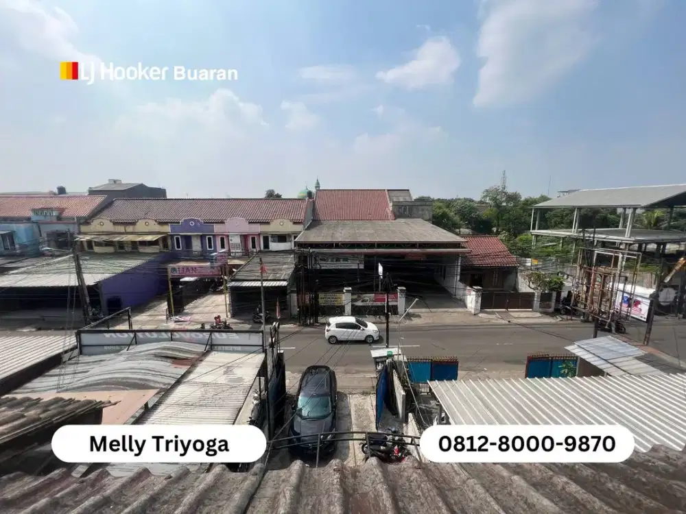 Ruko Komersil Lokasi Strategis dan terawat Condet, Jakarta Timur