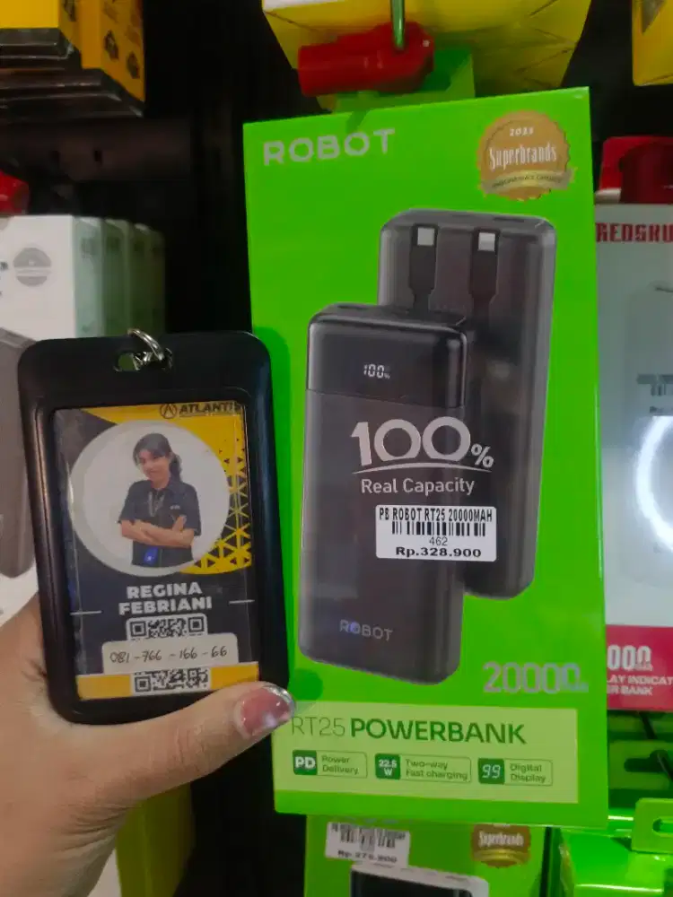 PB ROBOT RT25 20000MAH | ATLANTIS DAHSYAT