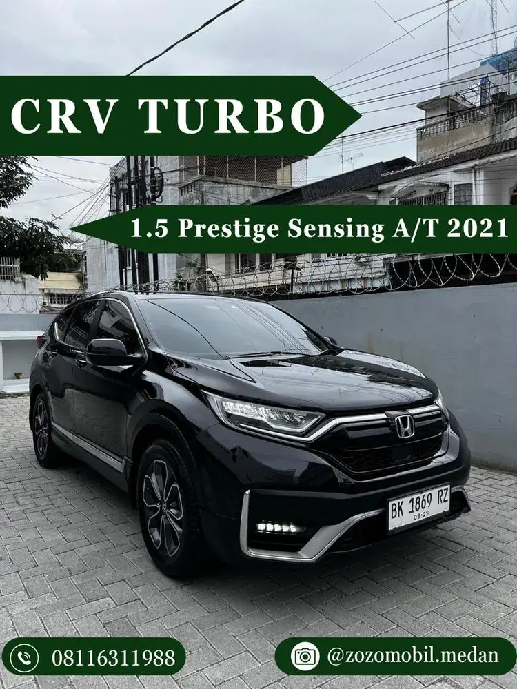 Honda CRV Turbo Prestige Sensing 2021