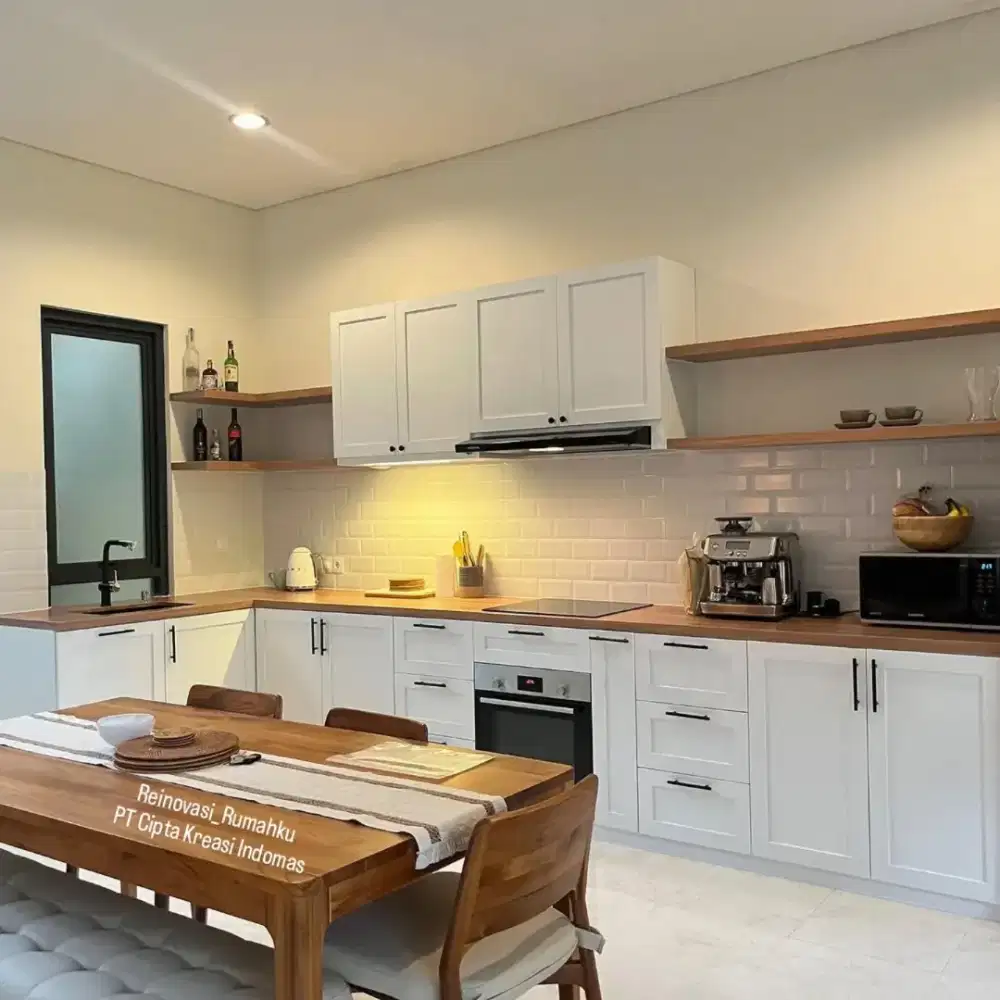 Kitchen Set Custom — Bikin Dapur Jadi Keren & Fungsional