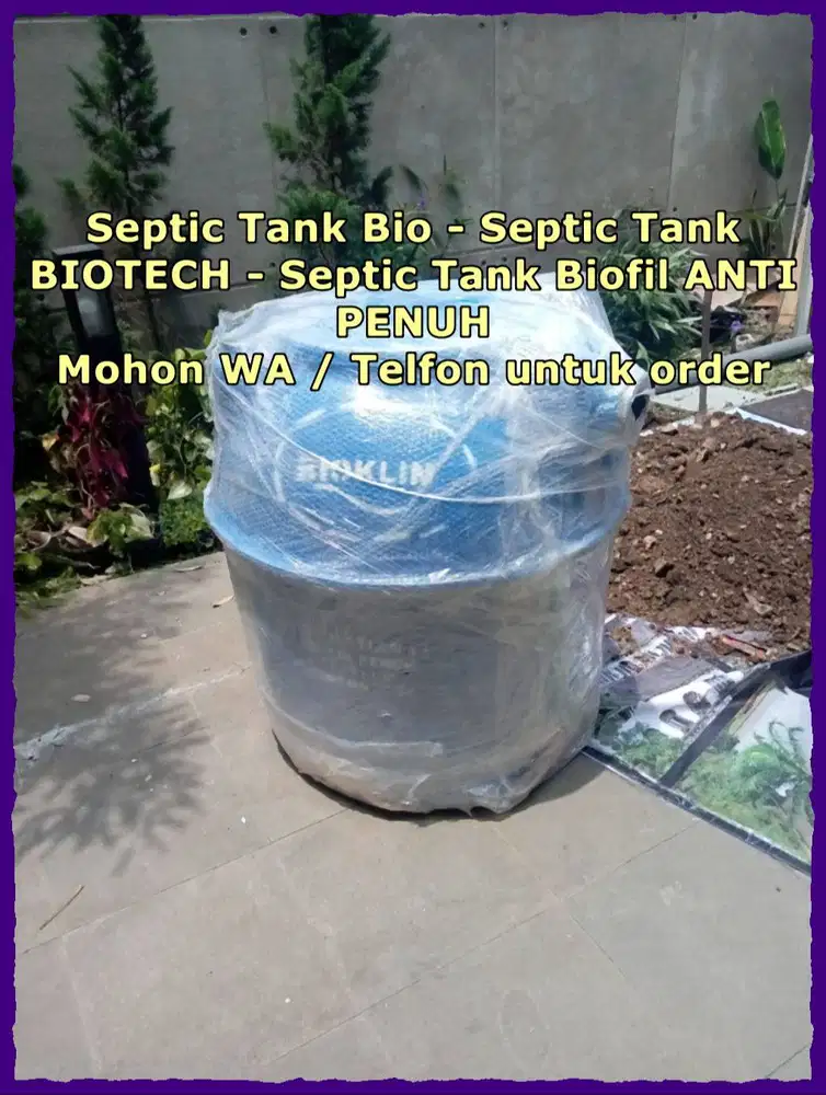 Septictank, Sepiteng Biofilter, Biotank, Biofil,
