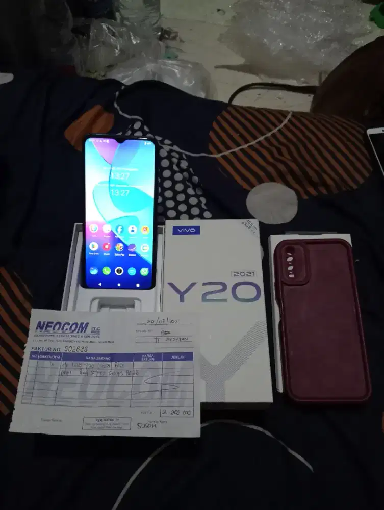 Vivo Y20 2021 Fullset 4/64 original