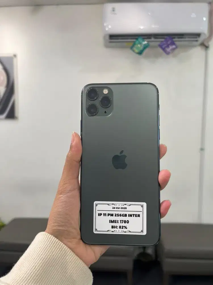 IPHONE 11 PM 256GB fullset terima tuker tambah/kredit