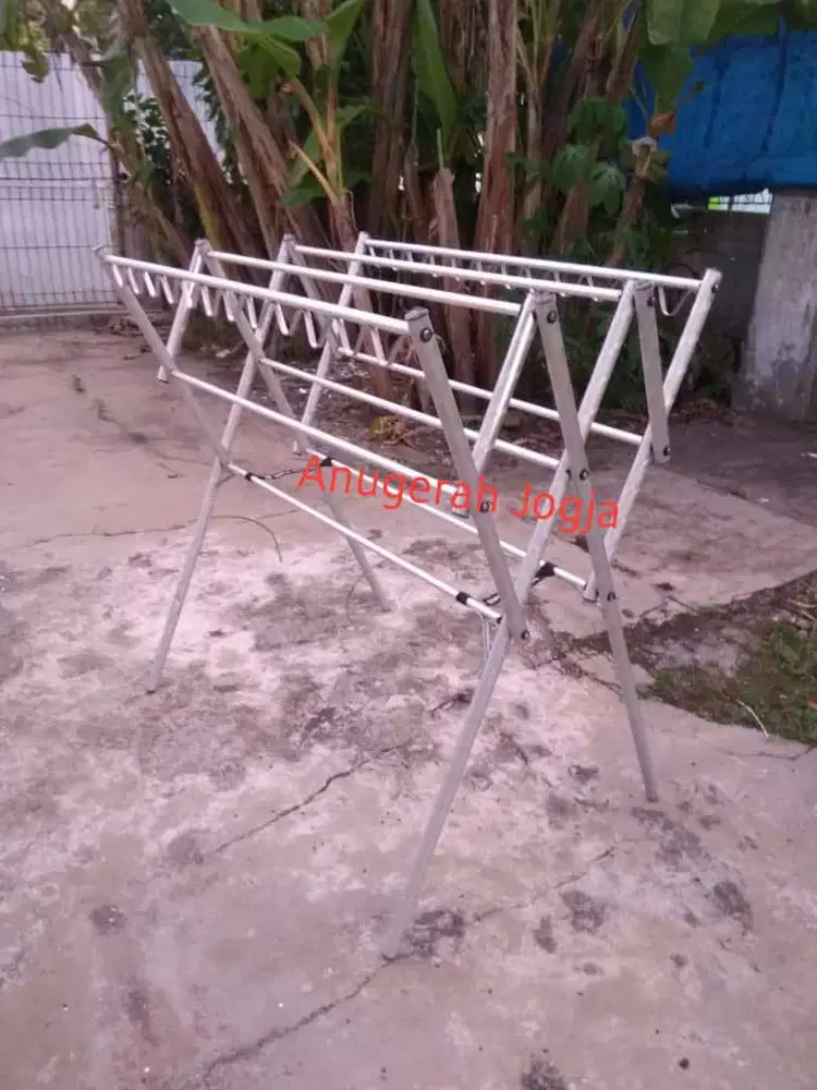 jemuran 2 meter silver