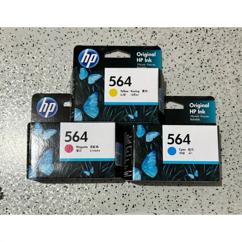 Tinta Catridge HP 564 Warna Original Untuk Printer HP