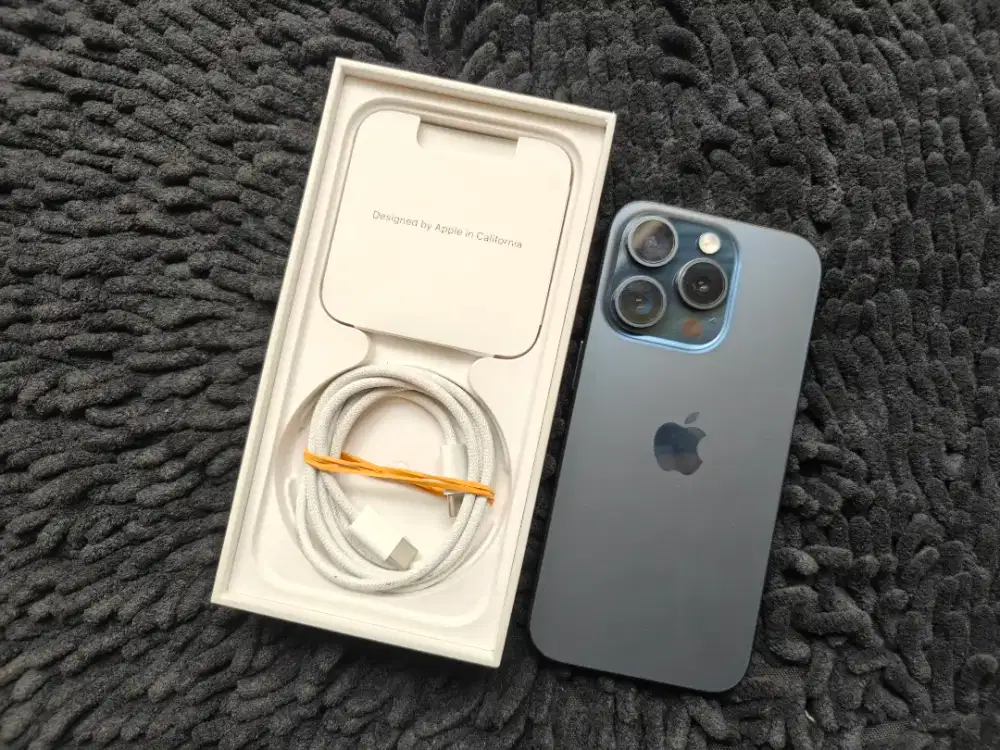 Iphone 15 Pro 128gb Ibox, Blue, BH89%, FULSET ORIGINAL, MULUUSSS