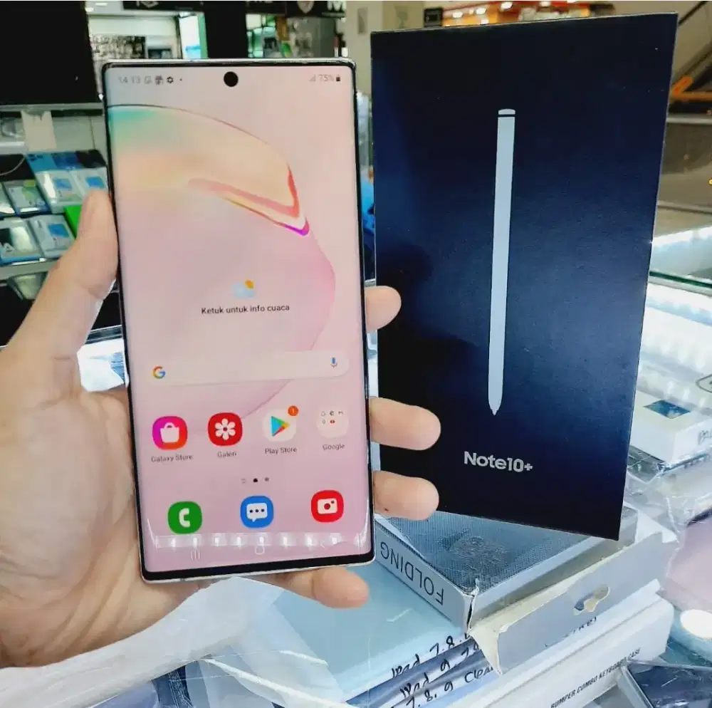 Samsung galaxy note 10+ 12/512 grs resmi