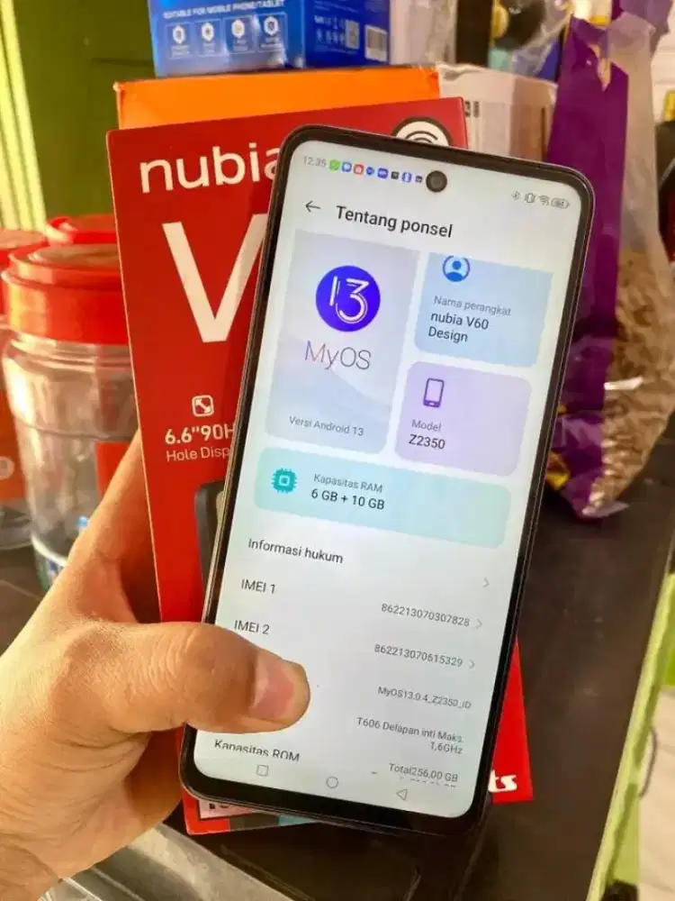 Nubia V60 Design NFC