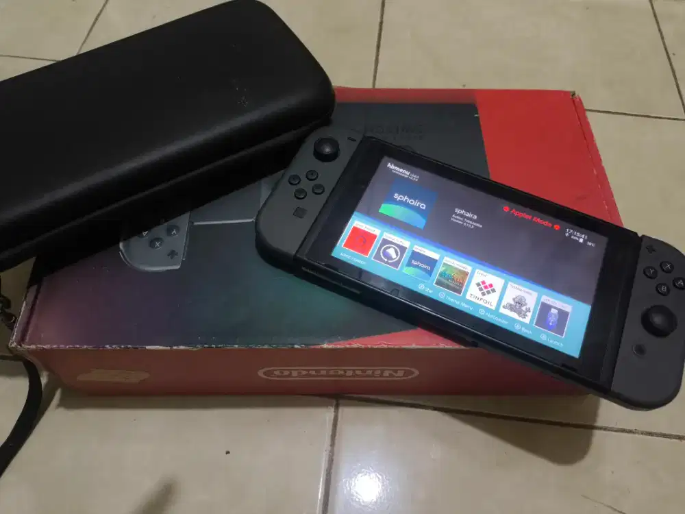 Nintendo Switch v2 ci ef weh  fullgames BARU