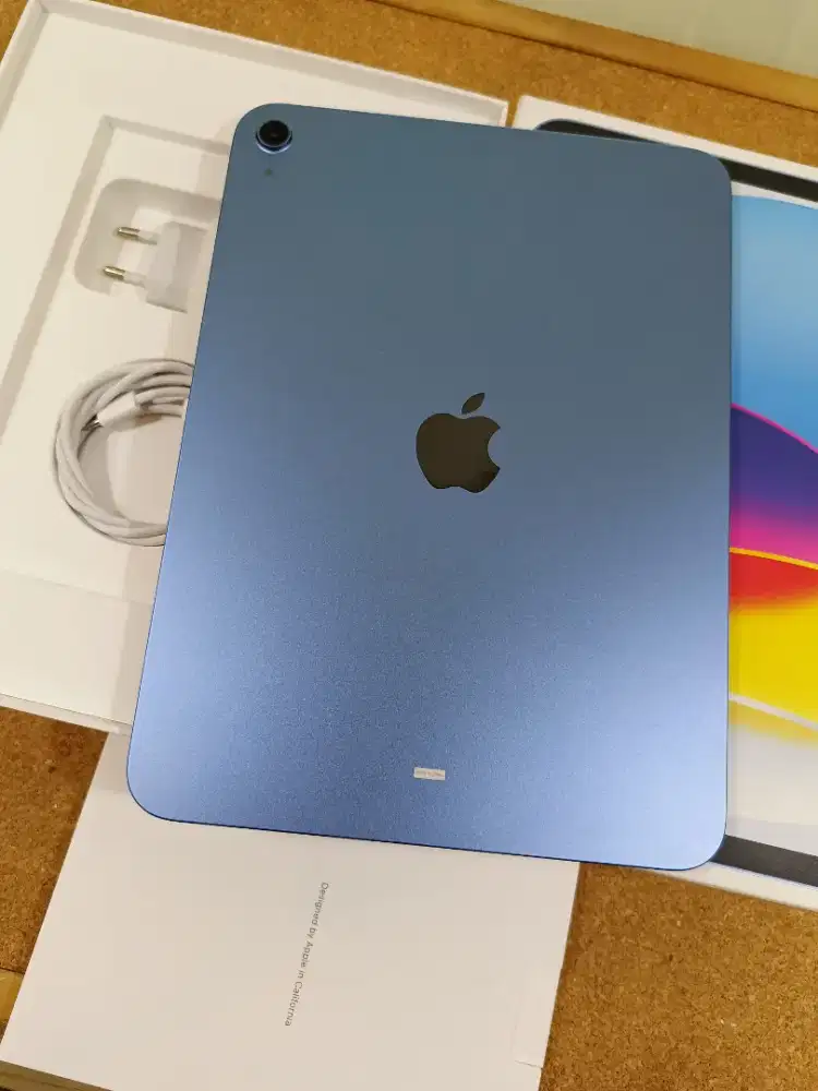 Apple ipad gen 11 wifi only 128gb Blue iBox LIKE NEW
