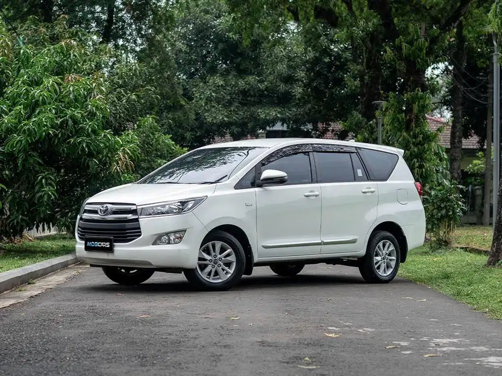 CASH TERMURAH TOYOTA INNOVA REBORN 2.0 G MATIC 2017 BENSIN PUTIH