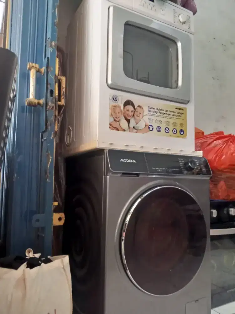 Mesin cuci modena 11 kg dan pengering