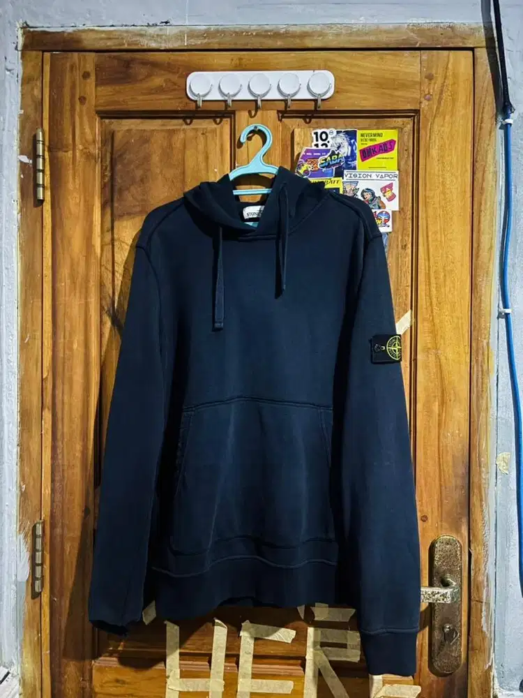 Hoodie Stone Island Dark Navy Original