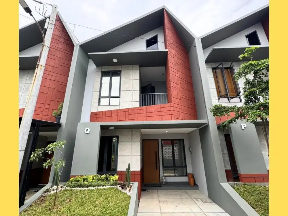Rumah Eksklusif Di Cibinong Nyaman Dengan Bata Merah