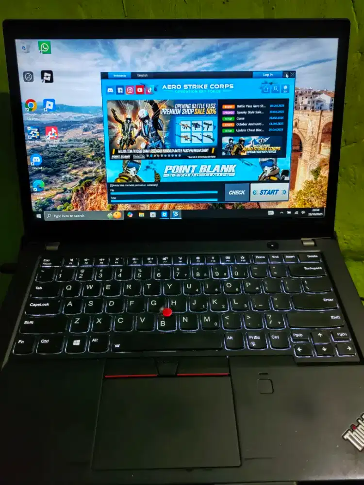 Thinkpad T480S Intel I7 gen 8