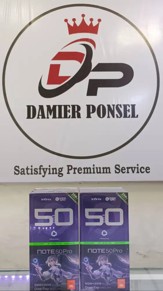 ( TERMURAH ) INFINIX NOTE 50 PRO  5G (8/256) PROMO NEW