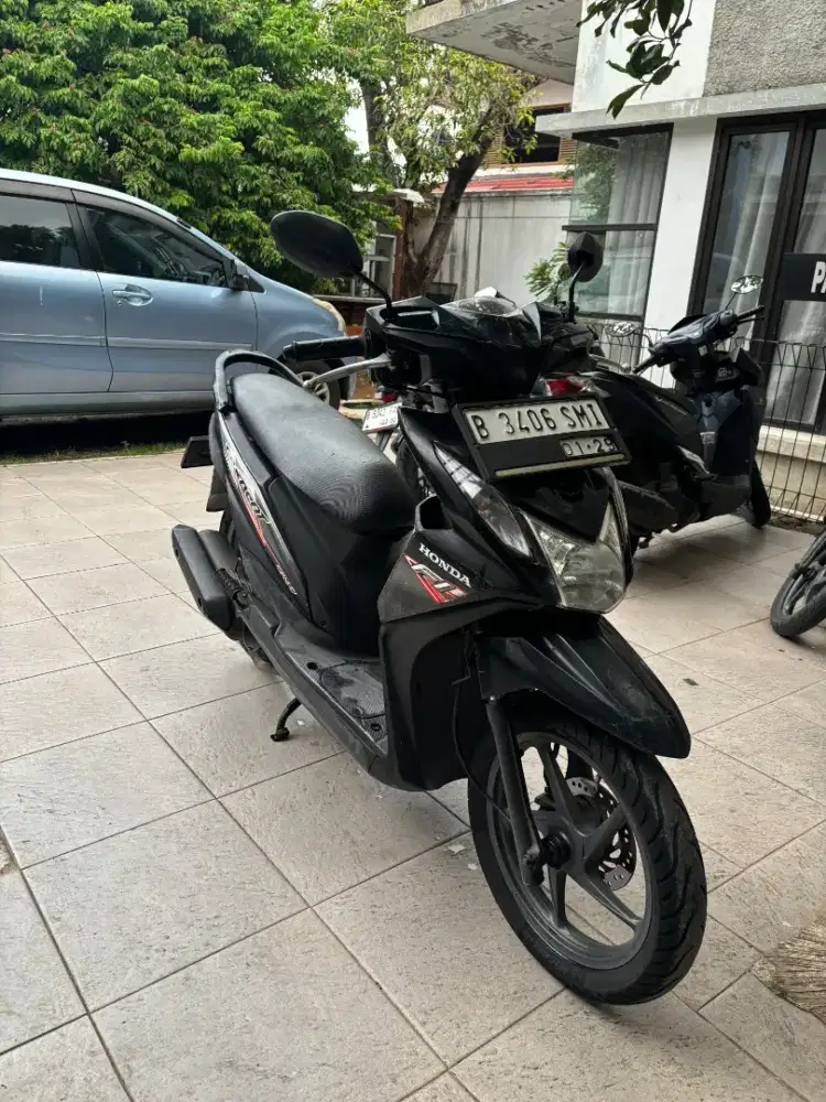 Honda Beat Cbs 2014 Komplit Pajak Hidup Plat Panjang B Dki Jaksel
