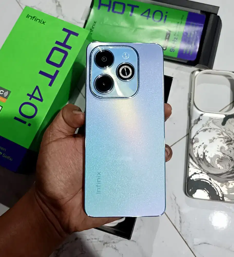 Infinix Hot 40i (8/256) fullset Ori mulus Terawat