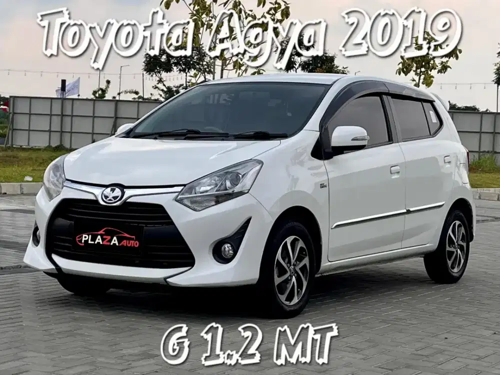 Toyota Agya 2019
G 1.2 Manual (TANPA DP) Pajak November 2026