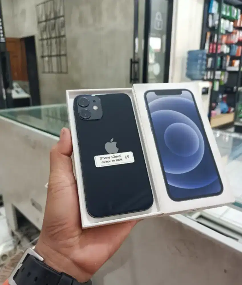 IPHONE 12 MINI 64 IBOX BH 100% SECOND BERGARANSI