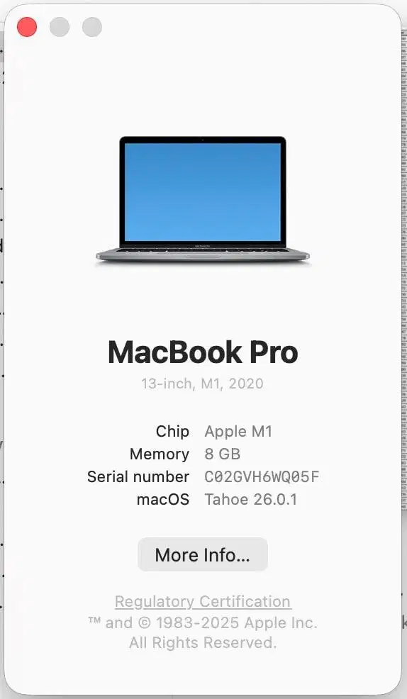 Macbook pro m1 512