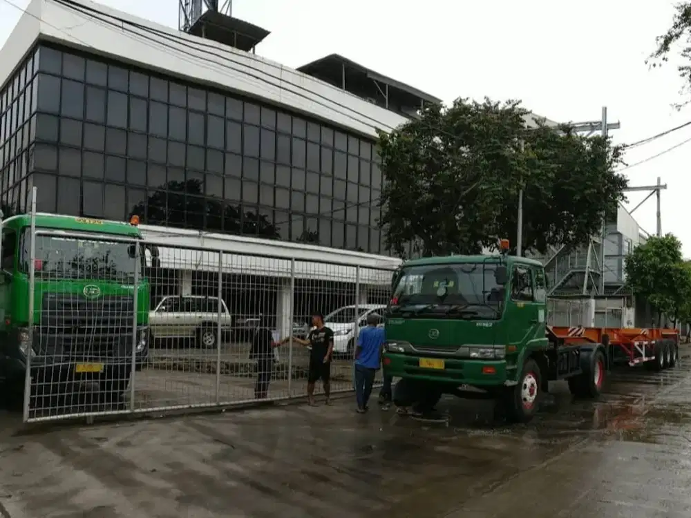DIJUAL GUDANG INDO KARYA LT 1493 M2 STRATEGIS CONTAINER BISA LEWAT
