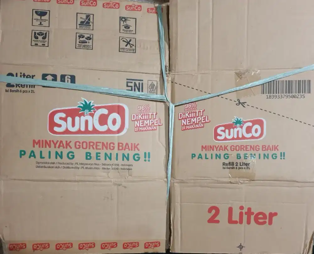 Kardus / Karton / Boks / Box Bekas Minyak Goreng