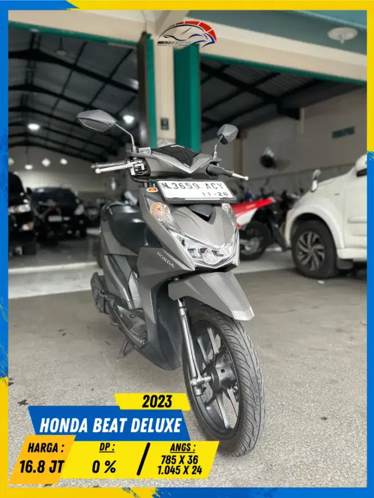 HONDA BEAT DELUXE 2023 BEKAS CIAMIK BOLOH HIKMAH MOTOR KEPUH MALANG