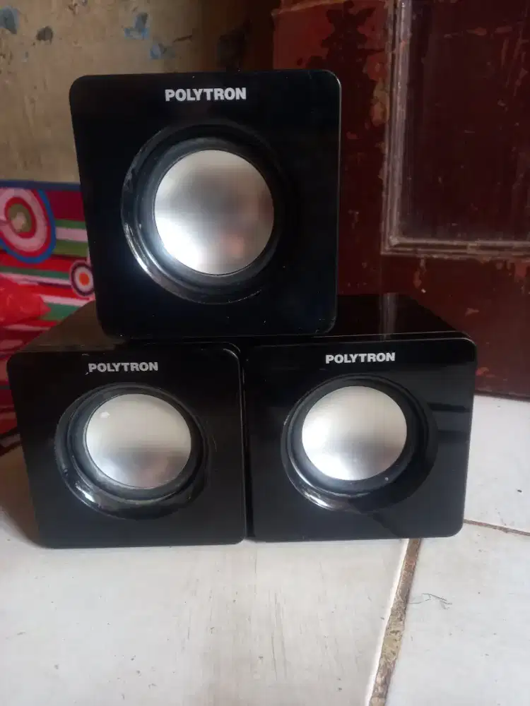 Speker satelit polytron Normal suara bagus jernih