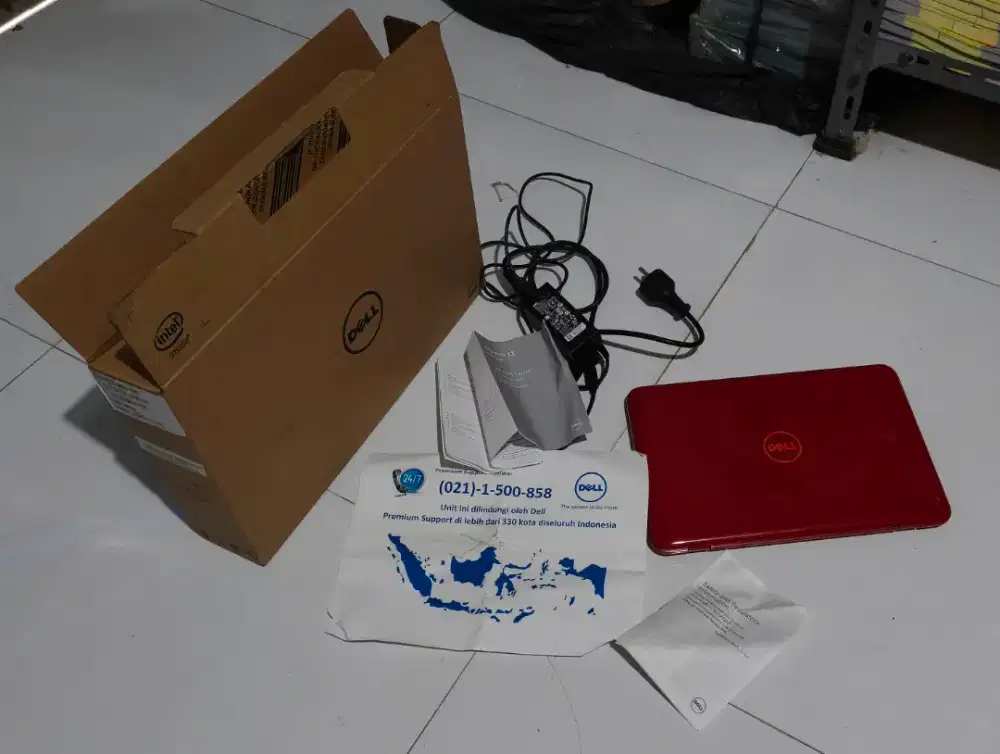 Laptop dell inspiron P24T Celeron N3060 RAM 2GB HDD 500GB