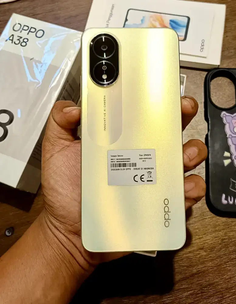 Oppo A38 (6/128) Full Ori Minus Pemakaian Saja