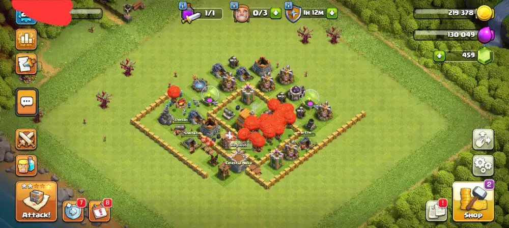 Akun coc th 5 maxx