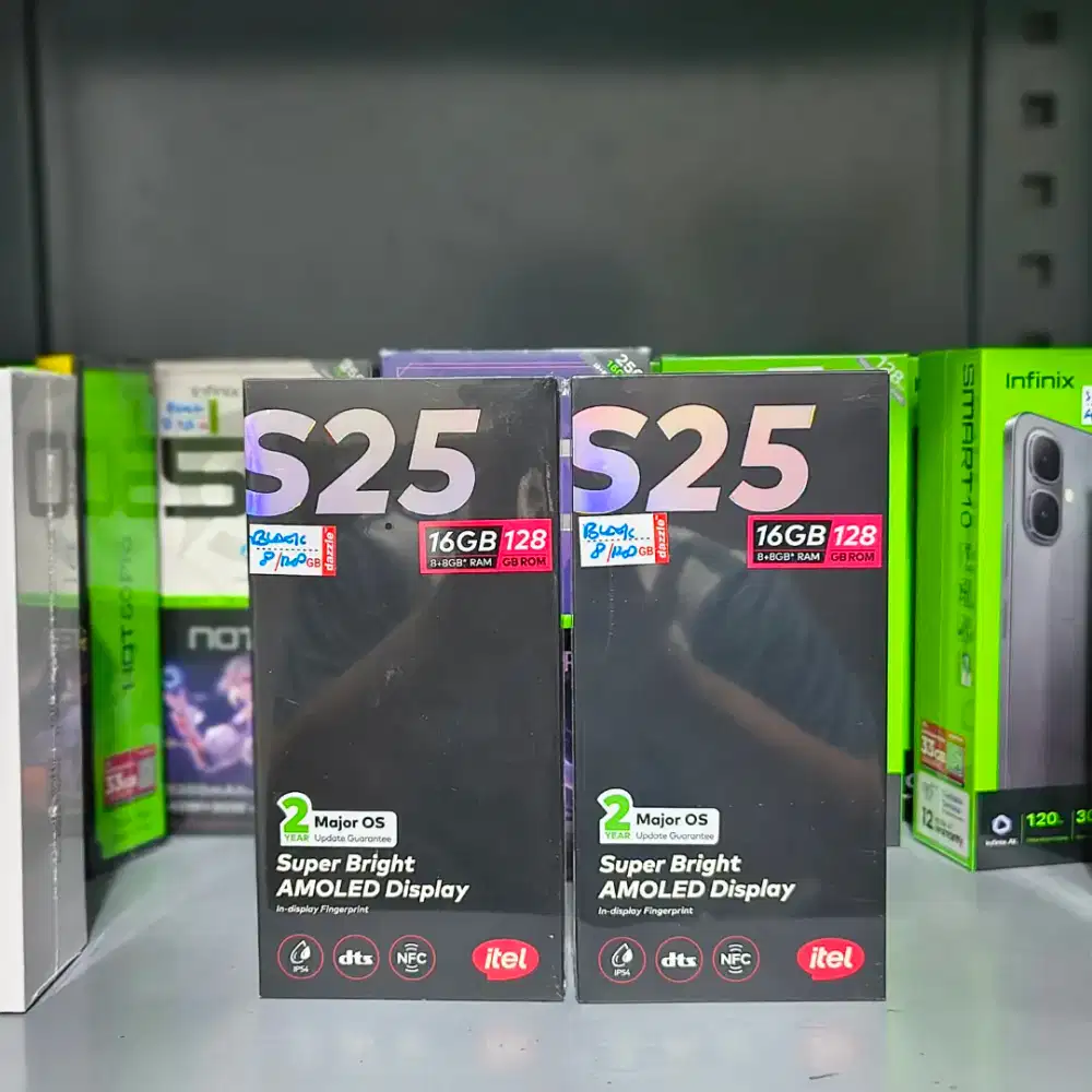 ITEL S25 8/128 BARU