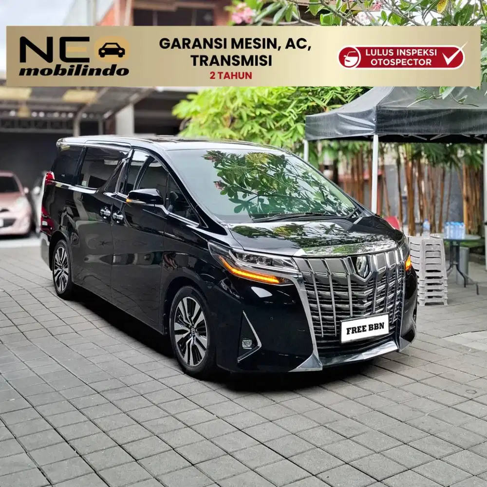 [ Garansi Mesin Matic s/d 2Th ] Free BBN Toyota Alphard G ATPM 2019
