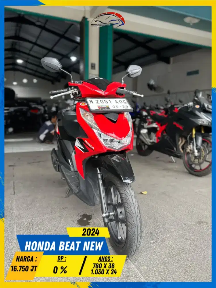 HONDA BEAT NEW 2024 NDANG SATSET LURR HIKMAH MOTOR KEPUH MALANG