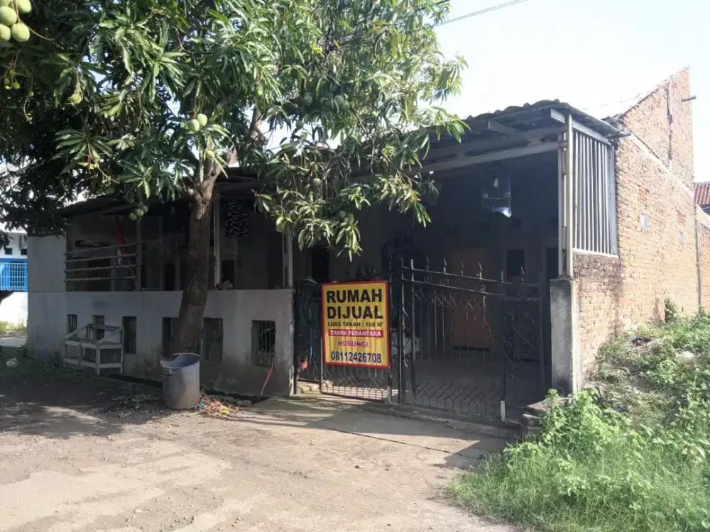 BU. Jual Cepat, hanya hitung tanah, rumah 1lantai