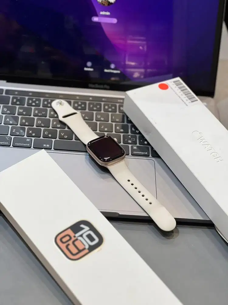 Apple watch seri 10 42mm pinksand