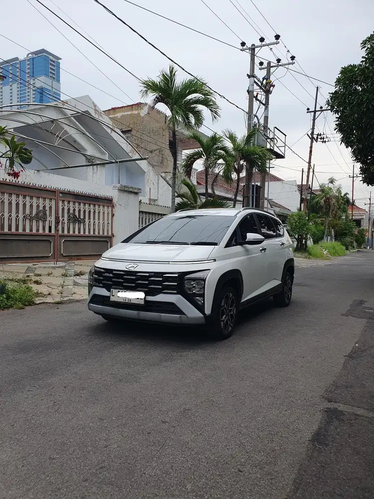 Hyundai Stargazer X 2023 Akhir Matic Km 50rb Warna Putih Full Ori