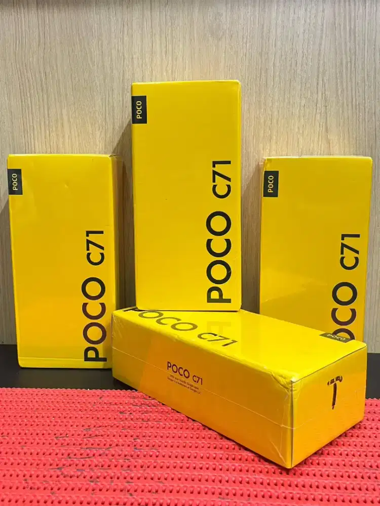 Poco C71 4/128 Garansi Resmi Xiaomi 15 bulan